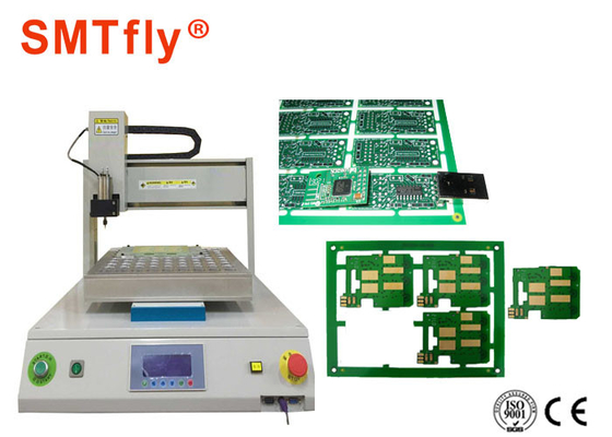 Белая ручная настольная машина Depaneling маршрутизатора PCB 0.5KW со шпинделем охлаженным воздухом