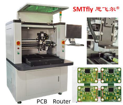 PCB Depaneler PCB Routing Machine для фрезерных соединений FR4/CEM/MCPCB платы