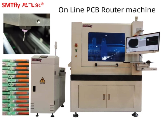 60000RPM ПКБ маршрутизатор Машина 0,5-3,5 мм Толщина CNC печатная схема Inline