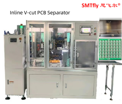 0.7Mpa PCB V Cut Machine Online Пневматический 3,5 мм линейный лезвие 330 мм Электромагнитное управление клапаном