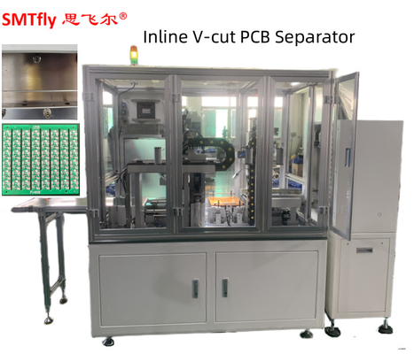 На линии v отрезало разделитель Depaneling PCB отрезка v машины пневматический 3.5mm Depanel, PCB Depanelizer