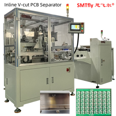 На линии v отрезало разделитель Depaneling PCB отрезка v машины пневматический 3.5mm Depanel, PCB Depanelizer
