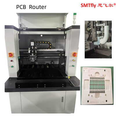 4.2KW PCB Router Machine Оснащена антистатическим ионизирующим вентилятором, который может устранять статические и удалять пыль
