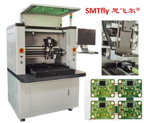 Машины для PCB-маршрутизаторов с двусторонним сдвижным обменником и автоматическим сепаратором