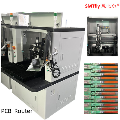 Машины для PCB-маршрутизаторов с двусторонним сдвижным обменником и автоматическим сепаратором