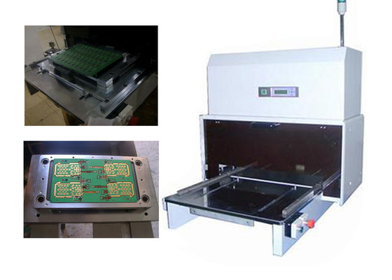 0.08MM толстого LCD дисплея CNC машина PCB пневматически пробивая