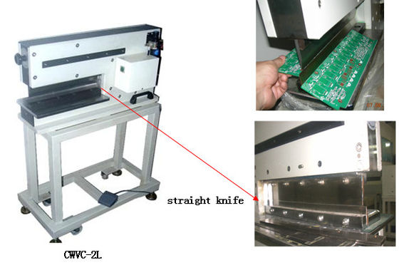 Моторизованный Pcb Depanelizer машины разделителя PCB V-отрезка пневматически управляемый
