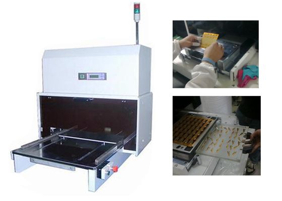0.08MM толстого LCD дисплея CNC машина PCB пневматически пробивая