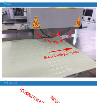 V PCB Depanelizer Пре-счета разделителя паза MCPCB для освещая фабрики приведенной