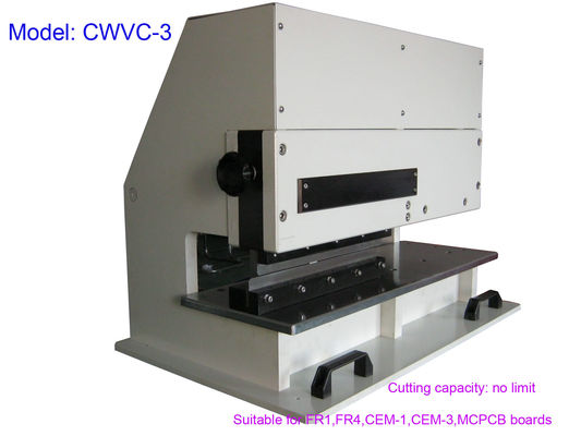 Пневматически управляемая машина разделителя Pcb FR4, моторизовала машину CWVC-3 Pcb Depaneling